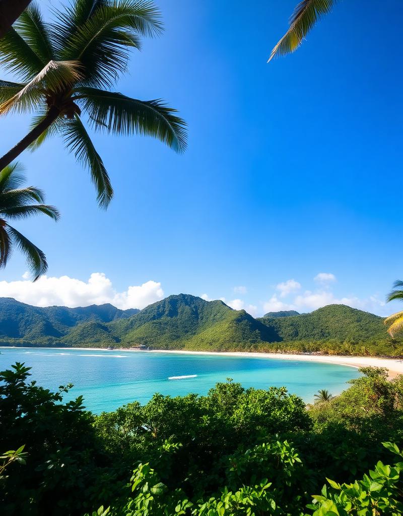 Las Terrenas coastline